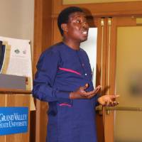 Our keynote speaker, Dr. Justice Bawole